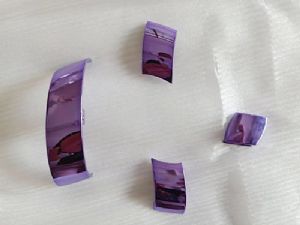 裝飾按鍵鍍紫色